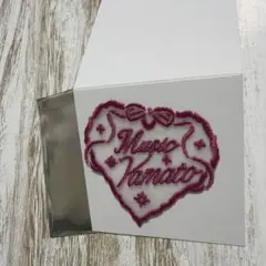 うたプリ ASSHC 特典 チュール刺繍しおり 大和