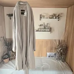 新品未使用 nano universe リネン コーディガン ガウンコート