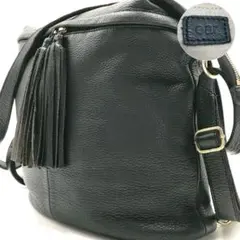 美品✨イアパピヨネ リュック ショルダーバッグ 2way レザー ブラック