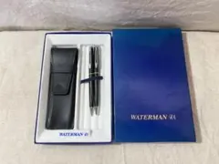 WATERMAN ボールペン レザーケース付き - メルカリ