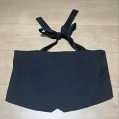 黒のギャザービスチェ　ビスチェ　黒　イーハイフンのサムネイル