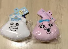 んぽちゃむ　カラビナ付きぬいぐるみファスナーマスコット