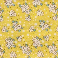 廃盤 ルシアン フラワー パームテキスタイル USAコットン 50×30