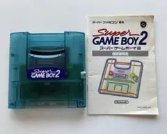 ジャンク品 スーパーゲームボーイ2 取扱説明書付き