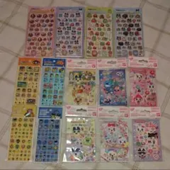 【正規品】たまごっち シール 14点セット ボンボンドロップ タイルシール