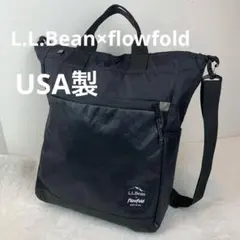 L.L.Bean×flowfold 2wayバッグ クロスボディ トートバッグ
