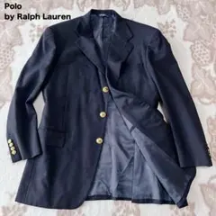 ポロバイラルフローレン 金ボタン 紺ブレ ブレザー ジャケット テーラード