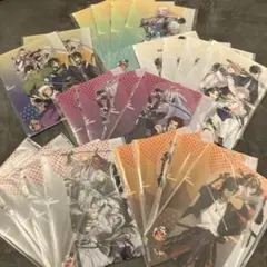 刀剣乱舞　クリアファイルA5 6種22枚セットセブンイレブン
