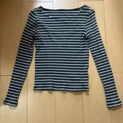 titivate ストライプ 長袖Tシャツ Lサイズのサムネイル