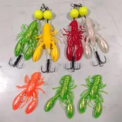 ワンナック デビルクラッカー 半傘仕様 2個セット + ワームのサムネイル