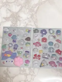 肉球シール ぷくぷくシール