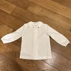 familiar 90 ホワイト 長袖シャツ