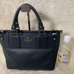 ケイトスペードニューヨーク　ハンドバッグ　ショルダーバッグ　レザー　ブラック