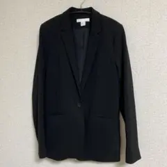 H&M ブラック テーラードジャケット US 4