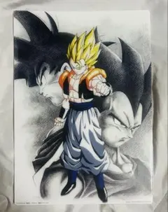 【激レア】ドラゴンボールZ   超サイヤ人 孫悟空　墨式クリアファイル　鳥山明 激レア】ドラゴンボールZ 超サイヤ人 孫悟空 墨式クリアファイル 鳥山