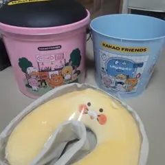 カカオフレンズ KAKAOFRIENDS 椅子缶 バケツ ネックピロー セット