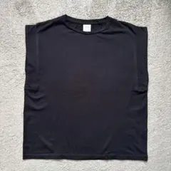 ZARA ノースリーブ タンクトップ ブラック 164cmのサムネイル
