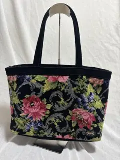 【美品】FEILER フェイラー ハンドバッグ トートバッグ 花柄のサムネイル