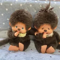 モンチッチ ぬいぐるみ 4体＋ブローチ1個 - メルカリ