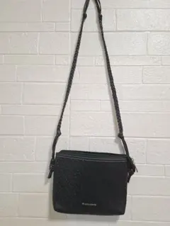 美品 CONVERSE 星模様 ショルダーバッグ ブラック