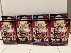 スタートデッキ　悟空　ボーナスパック付き 4個