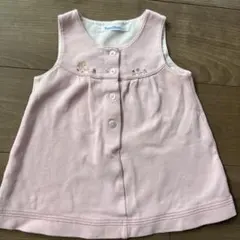 familiar ファミリア　ジャンバースカート　80