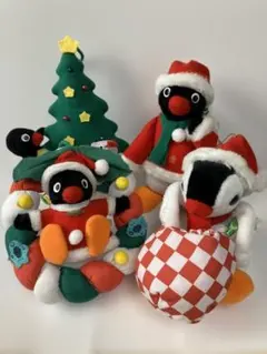 ピングー　クリスマス ぬいぐるみ 4体セット 2026年最新】ピングークリスマスの人気アイテム - メルカリ