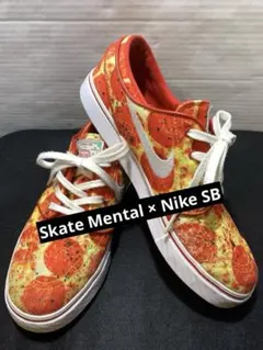 ナイキ SB スケートメンタル コラボ スニーカー ピザ ペパロニチーズ