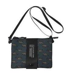 Kiu キウ サコッシュ ショルダーバッグ エチケットポーチ レオパード 柄