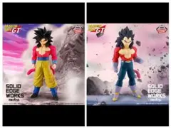 ドラゴンボールGT　超サイヤ人4孫悟空、ベジータ　フィギュア2種セット