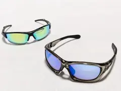 偏光スポーツサングラス 2個セット meganeSUPERとL_BALANCE