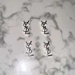 ネイルパーツ ロゴパーツ 4個セット
