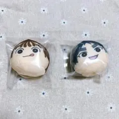 尾浜勘右衛門 久々知兵助 おまんじゅうにぎにぎマスコット 忍たま乱太郎