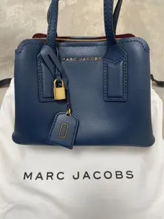 MARC JACOBS マークジェイコブス　2wayレザーバッグ　ブルー
