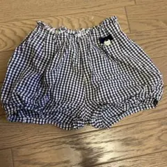 petit main ギンガムチェック ハーフパンツ 120
