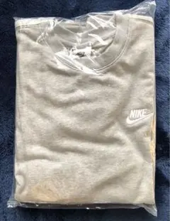 ナイキ フレンチテリー　クルー　トレーナー グレー Lサイズ