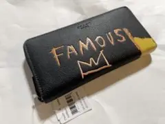 COACH コーチ　　　　　　C5447 バスキア　ブラック　長財布