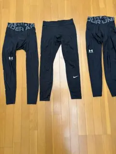 Under Armour Nike スポーツタイツ 3点セット メンズ