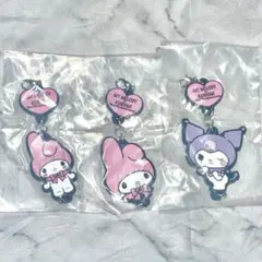 マイメロディ クロミ 繋がるラバーコレクション ガチャガチャ メロクロ