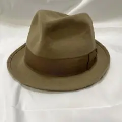 男はつらいよ　寅さん ハット中古品 男はつらいよ 寅さんの中折れハット ウールフェルト｜Yahoo