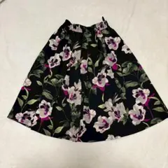 Rene boutique ルネ 美しい花柄 フレアスカート 日本製 - メルカリ