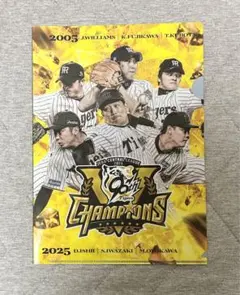阪神タイガース ★優勝記念クリアファイル 勝利の方程式★