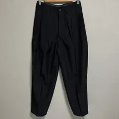 90s Y’s for men パンツ ワイド ウール ブラック