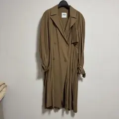 ZARA ザラ トレンチコート プリーツ付き