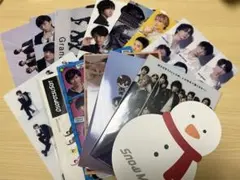 【8/15までの出品】SnowMan CD特典　ミニクリアファイル　おまけ