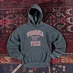 ミ*ラ様 champion カレッジロゴ プルオーバー パーカー チャコールグレ