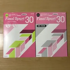 【新品】2026 Final Spurt 30 ファイナルスパート　共テリス