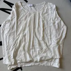 美品！グリーンレーベル　長袖シャツ オフホワイト　カットソー