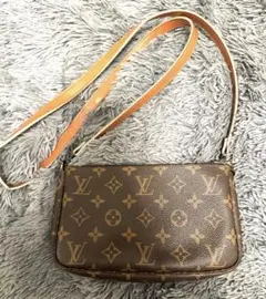 【ルイヴィトン 】美品　モノグラム　ポシェット　アクセソワール