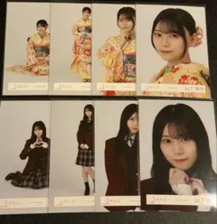 櫻坂46 2026年 振袖 スタイリング制服 生写真 8種コンプ　山下瞳月